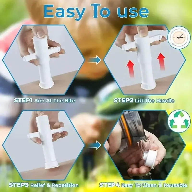 Insect Bite Suction Tool – Chemical-Free Sting Relief